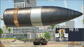 25,000mm GIGANTIC Shell in War Thunder !!!