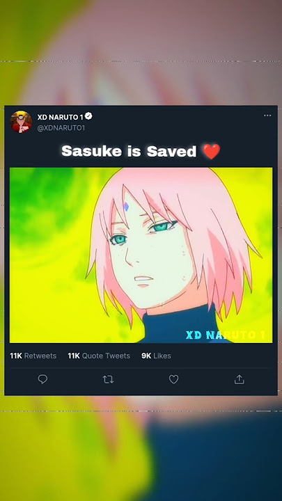 Sasuke is Saved ❤️ #narutoshippuden #sakura #obito #sasuke #shortsfeed