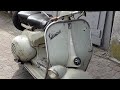 Vespa Faro Basso Economica 1955