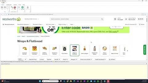 How to Scrape WoolWorths website? |  woolworths.com.au | WebHarvy