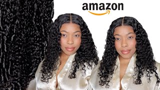 ISEE HAIR AMAZON BURMESE CURLY 20 INCH WEAR GO WIG FOR BEGINNERS