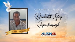 Live Streaming Uitvaart & Crematie: Doednath Sing Jagmohansingh ॐ