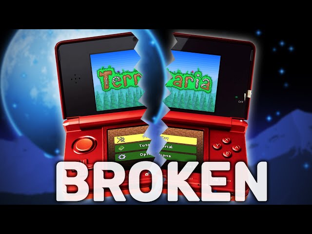 3DS Terraria is BROKEN (in the best way possible) - YouTube