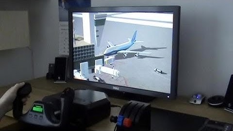 Flight Simulator X With Saitek Pro Flight Yoke - Dell 3008WFP 30" - 2560x1600