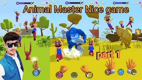 Animal master Gameplay Walkthrough Part 1 Levels 1 10 iOS,Android Gameplay #SmartGamerVlogs