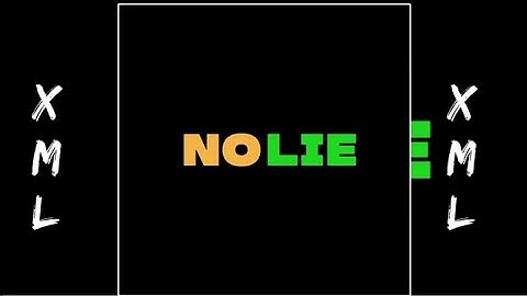 No lie Xml || alightmotion edit || xml on discription || whatsapp status