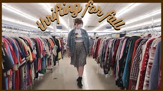 Thrift with Me for Fall @ My Favorite Goodwill (my best thrift haul of the year)