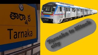 Tarnaka to Hitech City from Hyderabad metro | RNK Rides & Vlogs | 2nd Vlog screenshot 4