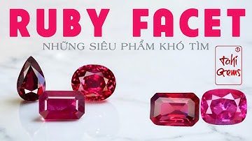 KHO RUBY FACET KHỔNG LỒ: Khám Phá Kho Ruby Cắt Giác Lớn Nhất TahiGems Việt Nam!
