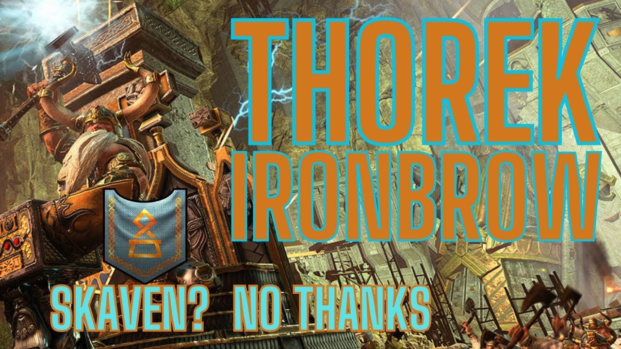 Thorek Ironbrow - Masters of the Runes - Skaven? *sigh* No thanks ...