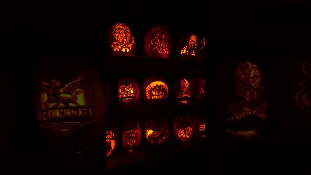 Up your pumpkin carving game!  🎃🔪 #shorts #spookyseason #halloween