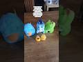 my teddies and rubber ducks!