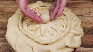 Сокровище татарской кухни - Зур бэлиш. Как приготовить праздничный пирог на 12-15 человек в духовке.