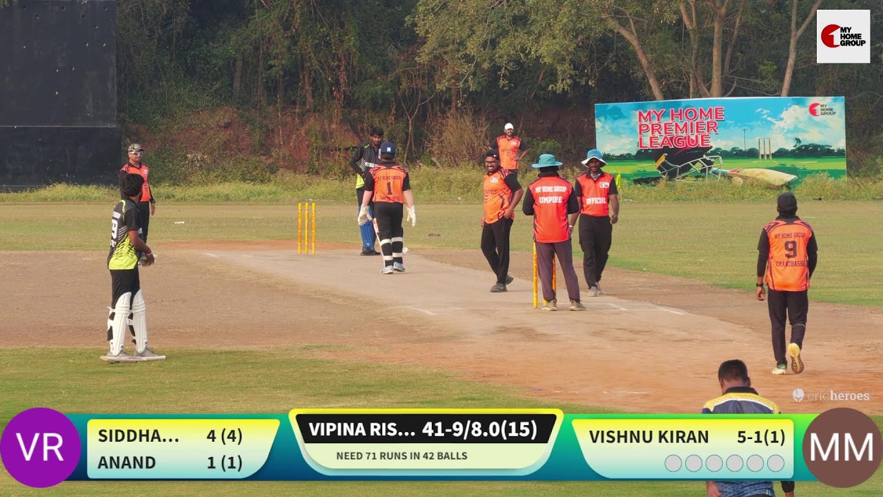 MY HOME PREMIER LEAGUE : MERU MARVELS  V/S VIPINA RISERS
