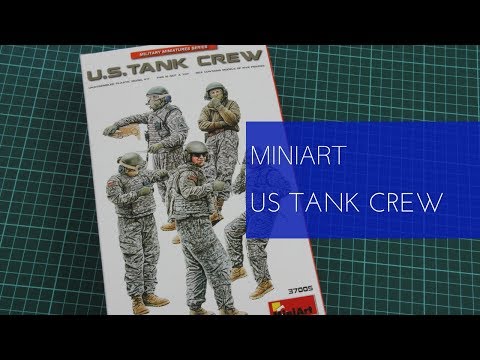 Video: MiniArt 37005 americká tanková posádka (1/35)