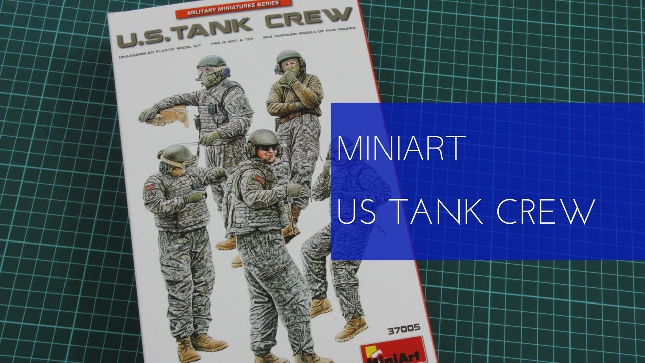 Tank Crew in 1:35 MiniArt 37005 U.S