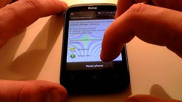 "How To".. Reset to Factory Settings - HTC Desire C