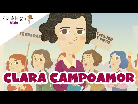 Clara Campoamor | Biografía para niños, por Manuela Carmena | Shackleton Kids (Mis pequeños héroes)