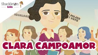 Clara Campoamor | Biografía para niños, por Manuela Carmena | Shackleton Kids