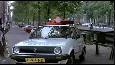 XT500 chase by the Amsterdam police