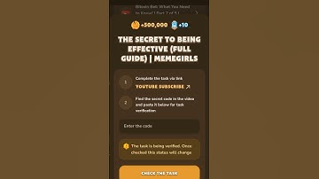 THE SECRET TO BEING EFFECTIVE (FULL GUIDE) | MEMEGIRLS . #memefidailycode