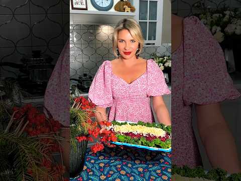 Нежнейшая селедка под шубой в виде рулета ! #простыерецепты#селёдкаподшубой#новогодниесалаты