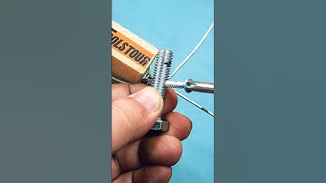 Easy & Quick ! DIY Wire Twister with Bolt #toolstour