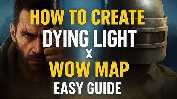 HOW TO CREATE DYING LIGHT WOW MAP IN PUBG SIMPLE GUIDE