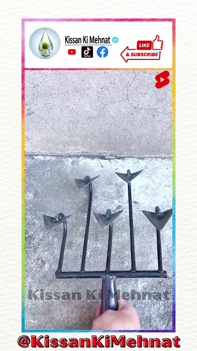 Soil loosening rake hoe | Hand Pulling Plow | Garden Tools | Farming Tools | Agriculture Tools