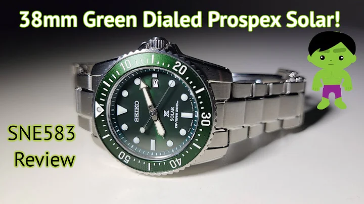 Baby Hulk Seiko SNE583 - Compact 200 Meter Solar Review