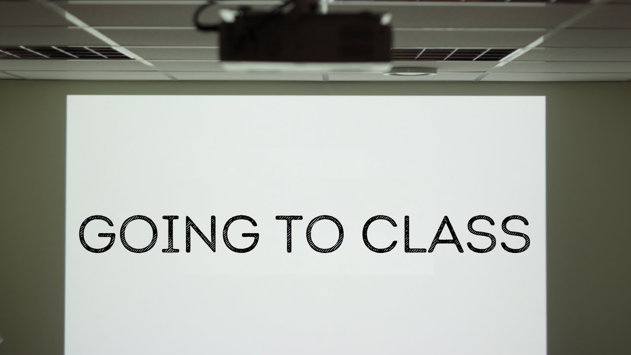 Going to class