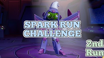 Angry Birds Transformers Spark Run Challenge Part 2 - Cyclonus