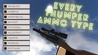 reviewing EVERY M79 Thumper ammo type! (phantom forces)