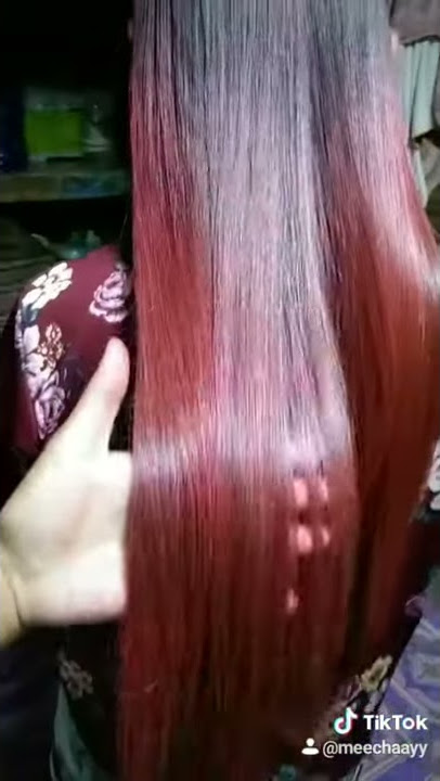 Hair Rebond with Hair Cellophane Treatment | Hair Cellophane Mix in R2 Medicine |