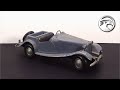 1950&#39;s Doepke MG TD Vintage Toy Restoration