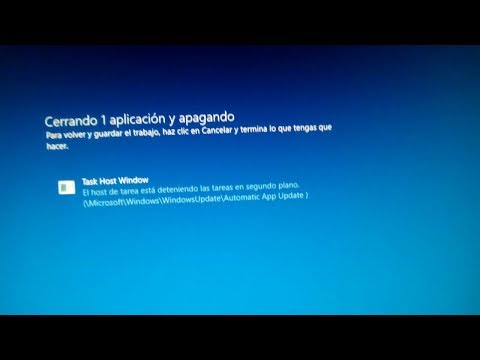 Video: ¿Por qué no se cierra la ventana del host de tareas?