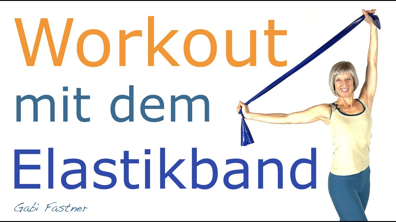 📌45 min. Ganzkörper-Workout mit einem elastischen Band | für Fortgeschrittene