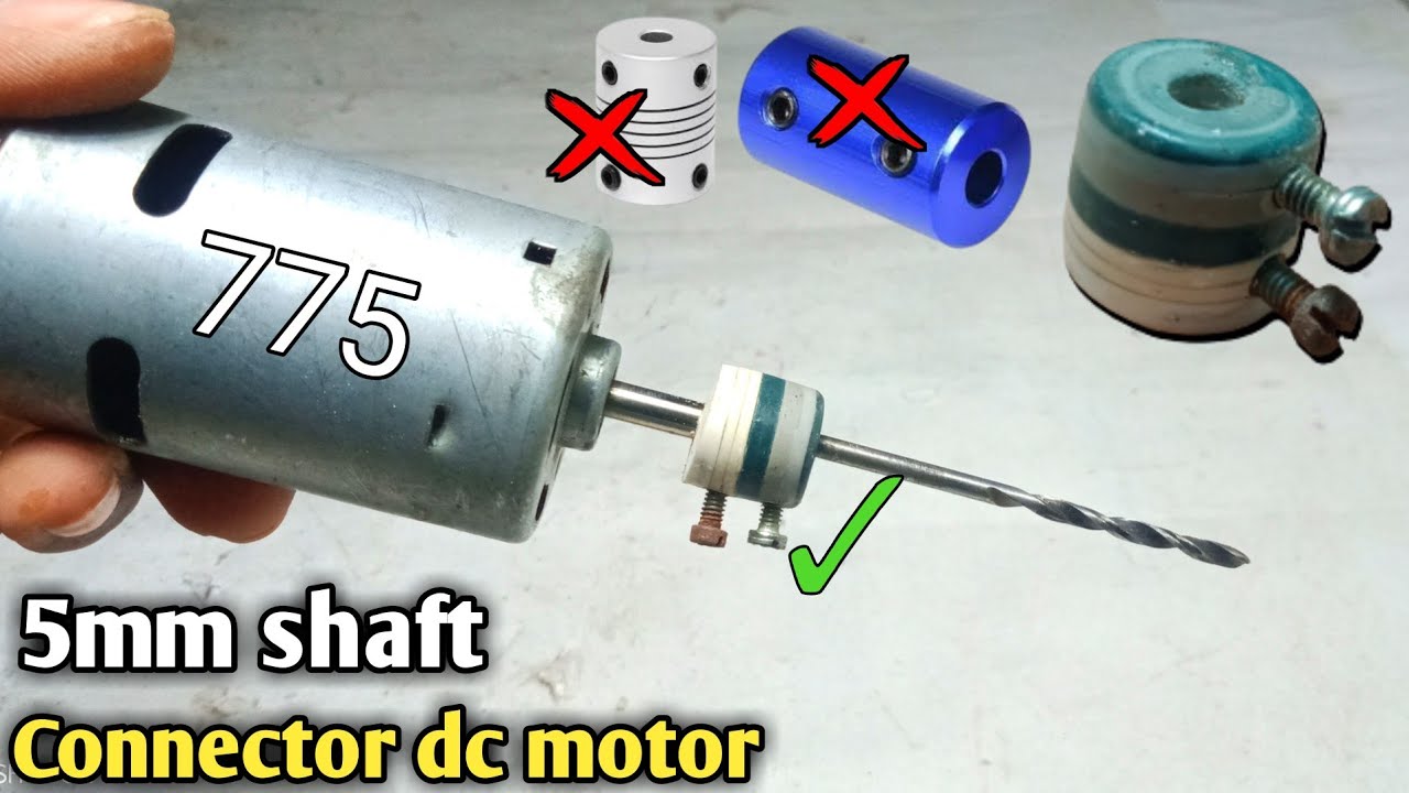 Drill chuck 775 dc motor how to make drill chuck YouTube
