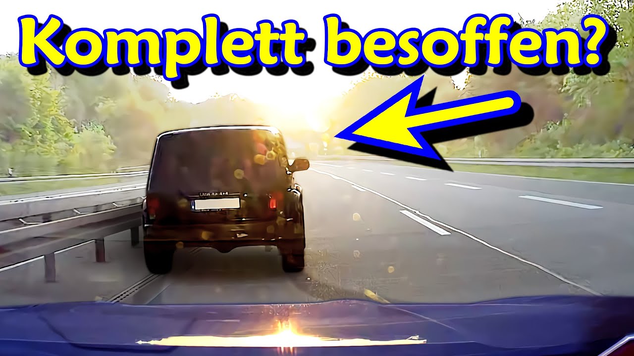 13.000€-Unfall wegen Sekundenschlaf, gefährliche Schlenker und Überholen | DDG Dashcam Germany |#677