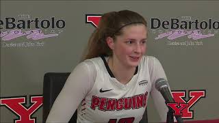 G Chelsea Olson Postgame Press Conference vs Akron | November 28, 2018
