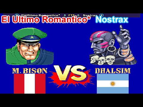 Street Fighter II': Champion Edition - El Ultimo Romantico* vs Nostrax FT5