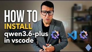 How to install Qwen 3.6 plus in vscode