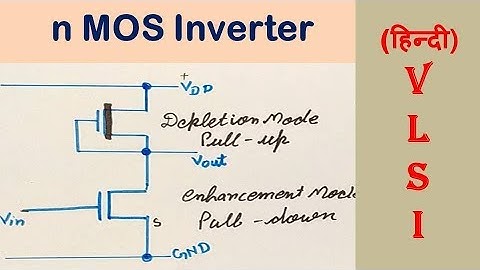 n MOS inverter (Hindi)