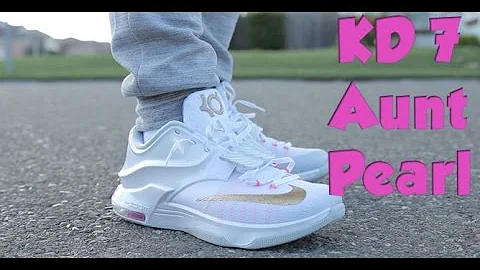 Nike KD 7 Aunt Pearl | On Feet