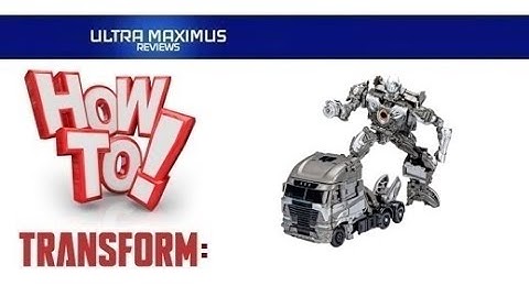 🔥 How to Transform AOE Galvatron | Transformers Studio Series
