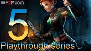 Neverwinter MMO gameplay walkthrough Episode #5 (1080p) - Rogue (Level 8-9)