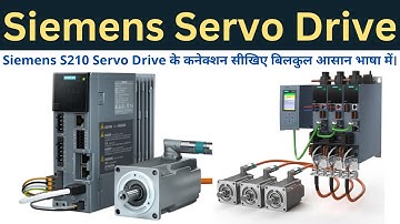 Siemens S210 Servo Drive Connection | Siemens Servo Drive | Learn EEE