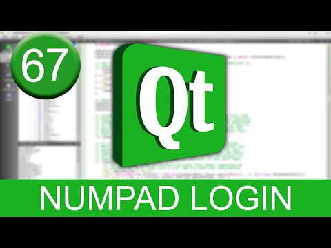 Tutorial Qt Creator - NumPad LogIn (Teclado numérico en C++)
