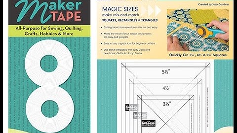 Tear-Perfect Maker Tape Demo with Judy Gauthier