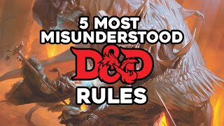 5 Misunderstood D&D Rules | Dungeons and Dragons